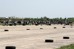 Impressionen vom 9. Großen Preis von Wien - Aspern Revival 2009 auf dem ehemaligen Flugfeld-Aspern. Aufgenommen am 26.04.2009. Foto: Ing. Erwin Rössler