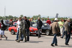 Impressionen vom 9. Großen Preis von Wien - Aspern Revival 2009 auf dem ehemaligen Flugfeld-Aspern. Aufgenommen am 26.04.2009. Foto: Ing. Erwin Rössler