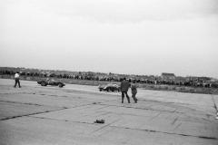 Impressionen vom Flugplatzrennen Wien-Aspern 1957. Foto: Erwin Jelinek / Technisches Museum Wien