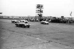 Impressionen vom Flugplatzrennen Wien-Aspern 1957. Foto: Erwin Jelinek / Technisches Museum Wien