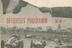 Titelseite des Programms vom Flugplatzrennen Wien-Aspern 1961. Foto: Archiv