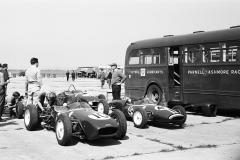 Impressionen vom Flugplatzrennen Wien-Aspern 1961. Foto: Erwin Jelinek / Technisches Museum Wien