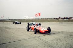 Impressionen vom Flugplatzrennen Wien-Aspern 1962. Foto: Arthur Fenzlau / Technisches Museum Wien