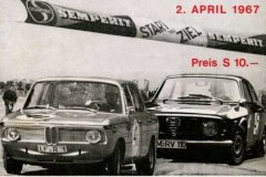 Titelseite des Programms vom Flugplatzrennen Wien-Aspern 1967. Foto: Archiv
