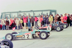 Impressionen vom Flugplatzrennen Wien-Aspern 1975. Foto: Arthur Fenzlau / Technisches Museum Wien