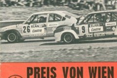 Titelseite des Programms vom Flugplatzrennen Wien-Aspern 1977. Foto: Archiv